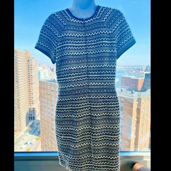 Rebecca Taylor Grey and Black Dress size 6 - Picture 2 of 5